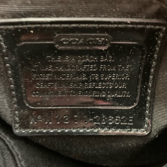 Coach signature small shoulder bag - Picture 4 of 4
